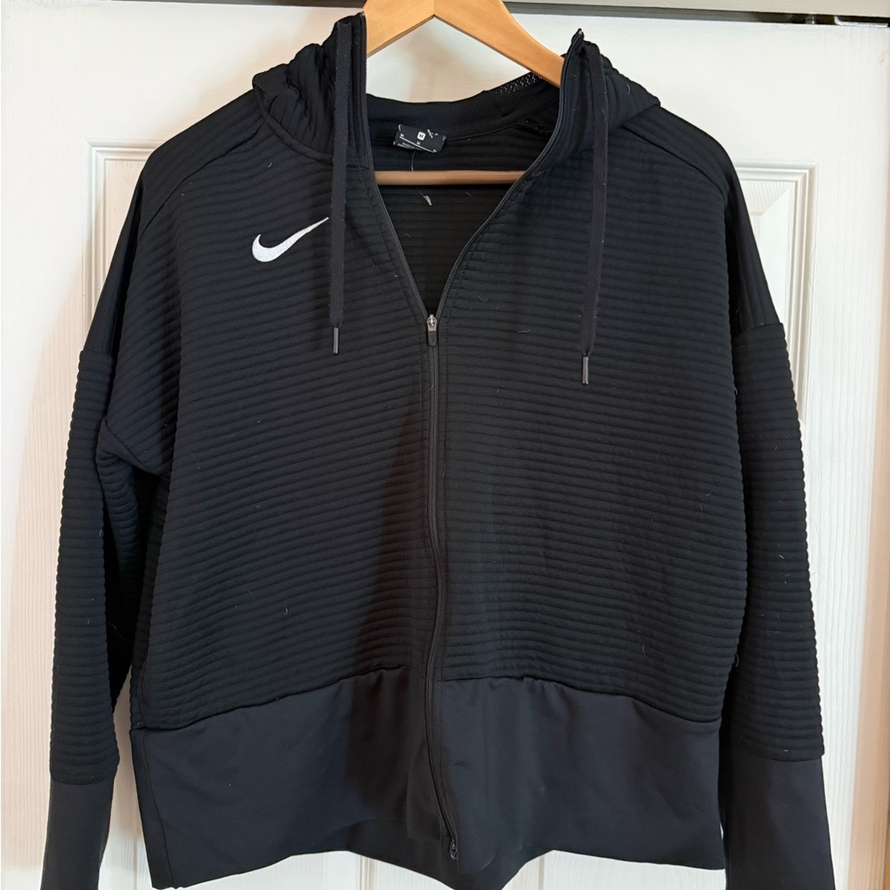 Nike Men's Black Hooded Jacket (CLEMSON)